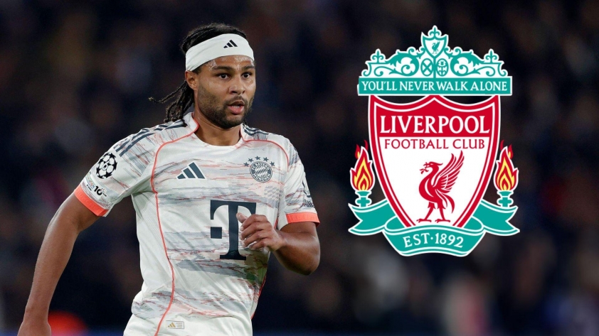 Liverpool tham gia cuộc đua giành chữ ký Serge Gnabry