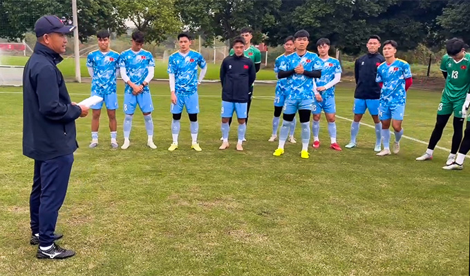 U22 Việt Nam chuẩn bị chiến đấu tại Panda Cup 2025