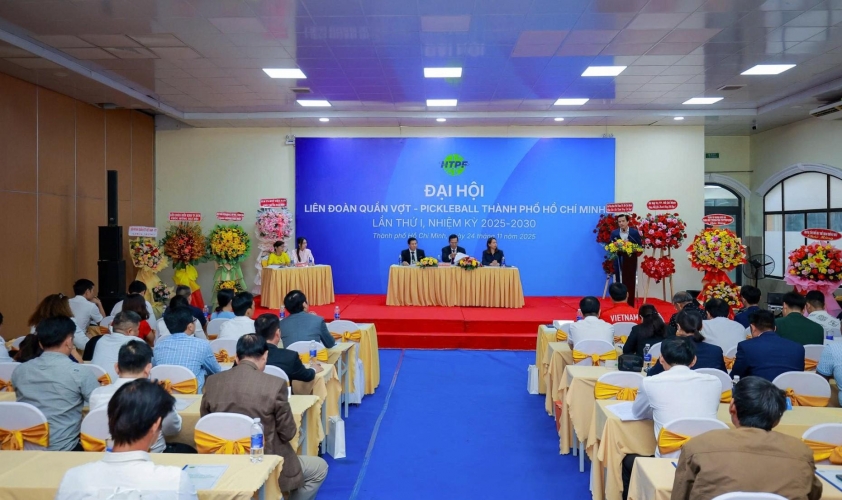 Ban chấp hành nhiệm kỳ mới Liên đoàn Quần vợt - Pickleball TP.HCM