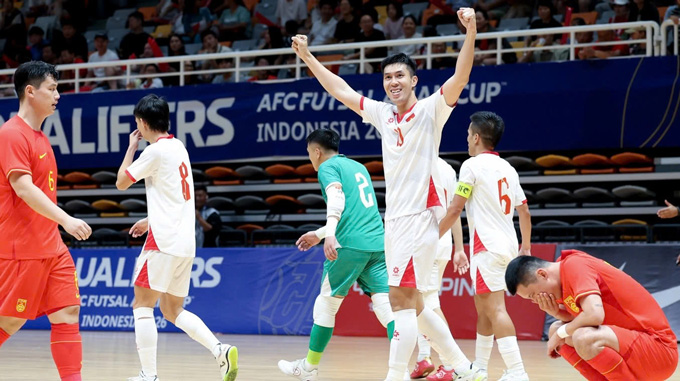 Nguyễn Thịnh Phát đương kim QBV futsal Việt Nam
