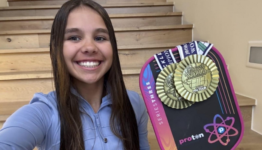 Kelly Goodnow nhà vô địch thế giới pickleball Kelly Goodnow vô địch pickleball chỉ sau một năm chơi