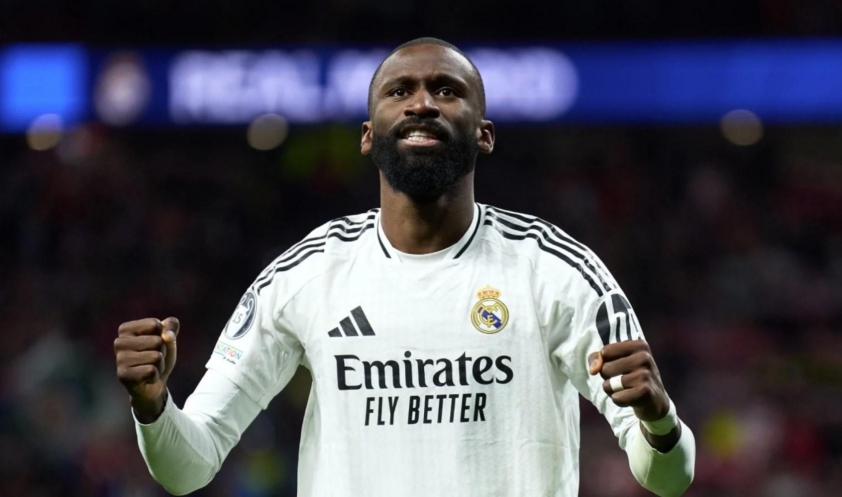 Rudiger trong màu áo Real Madrid