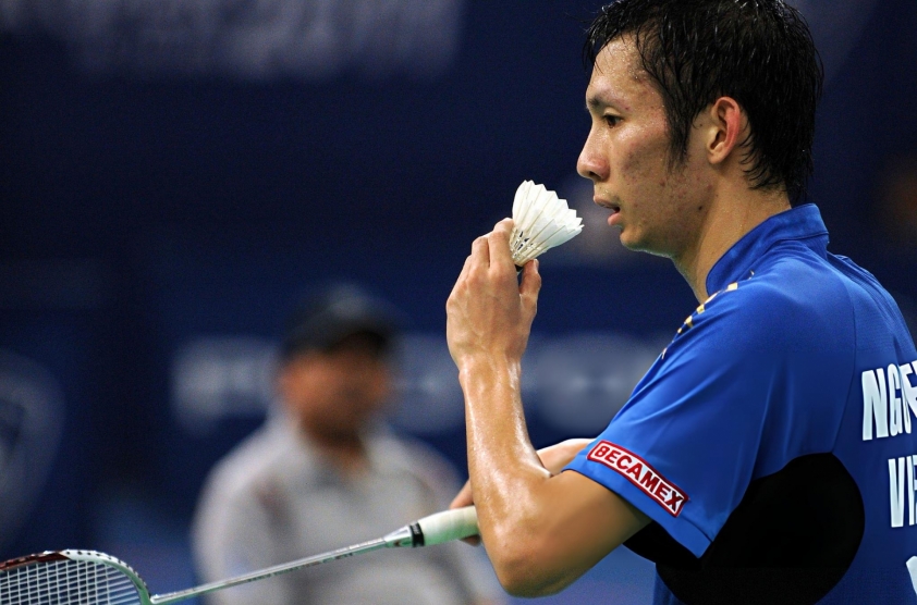 Nguyễn Tiến Minh tại giai đoạn đỉnh cao sự nghiệp cầu lông