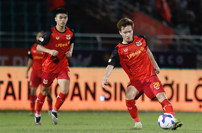 Hoàng Đức thi đấu nổi bật tại V.League