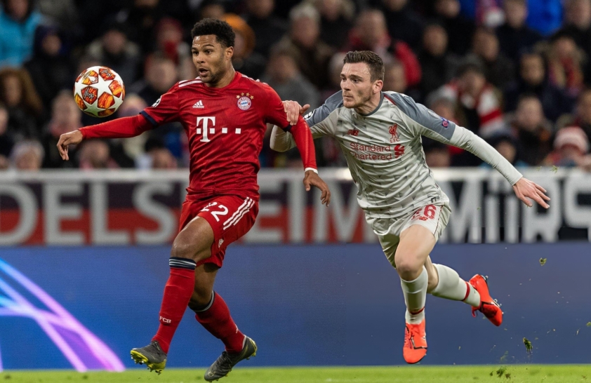 Serge Gnabry từng là mục tiêu của Liverpool vào năm 2022