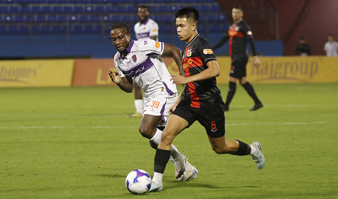 Thành Trung chỉ chấn thương nhẹ, vẫn kịp dự SEA Games 33 - Ảnh: Đức Cường Thành Trung chỉ chấn thương nhẹ