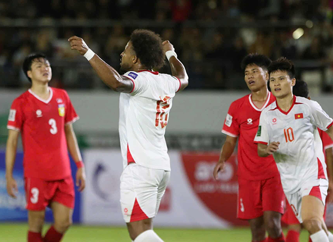 Xuân Son chơi xuất sắc trận Lào vs Việt Nam