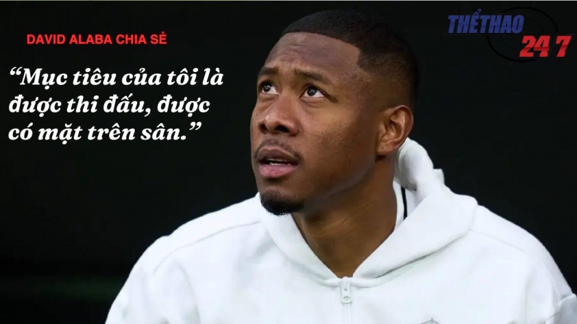 Alaba gặp khó khăn trong việc giành suất đá chính tại Real