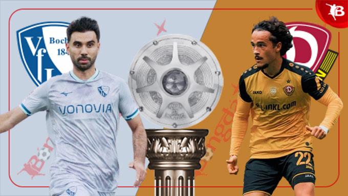 Trận đấu giữa Bochum và Dynamo Dresden