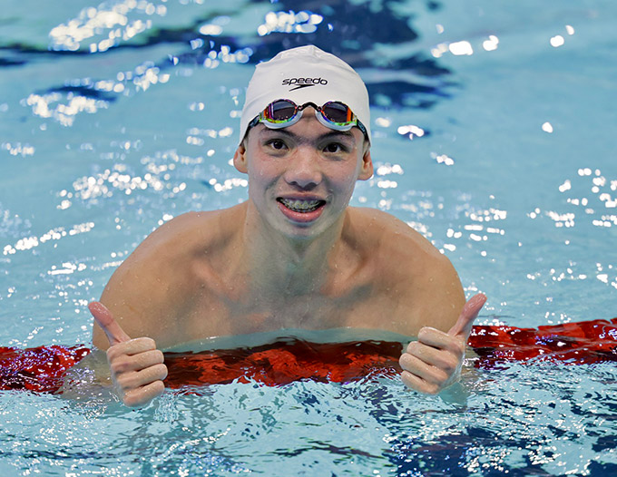 Kình ngư Nguyễn Huy Hoàng đoạt HCV SEA Games