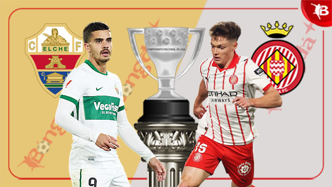 Elche vs Girona trên sân vận động Hai đội tranh tài trên sân
