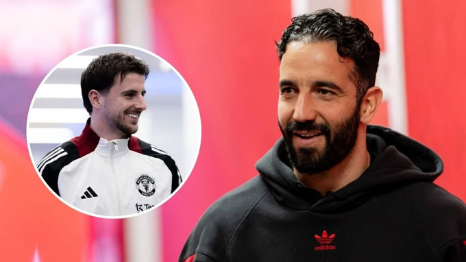 HLV Ruben Amorim khen ngợi Mason Mount