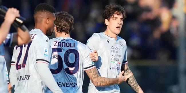 Udinese giữ vị trí nửa trên bảng xếp hạng Serie A