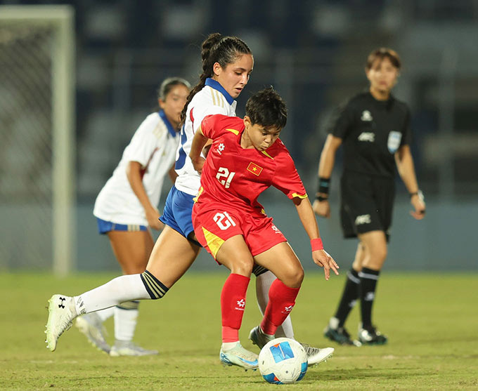 Đội tuyển nữ Việt Nam tập luyện chuẩn bị cho trận gặp Myanmar ĐT nữ Việt Nam chuẩn bị cho trận đấu với Myanmar