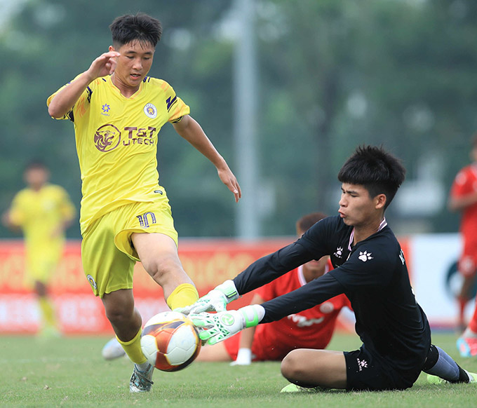 Mạnh Quân là sản phẩm triển vọng tiếp theo của lò đào tạo Hà Nội Trần Mạnh Quân sản phẩm lò đào tạo Hà Nội