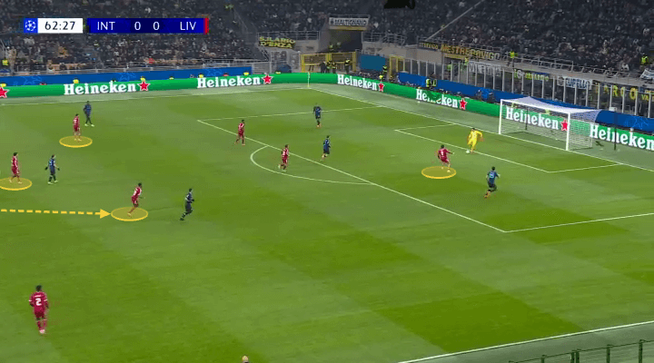 Gravenberch cùng Szoboszlai tăng cường pressing hiệp hai