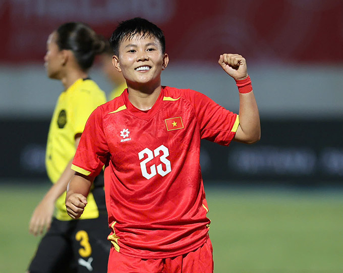 ĐT nữ Việt Nam thắng đậm Malaysia - Ảnh: Đức Cường ĐT nữ Việt Nam thắng đậm Malaysia