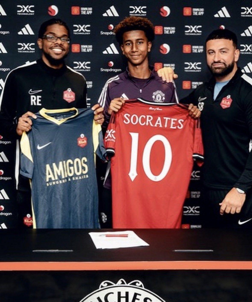 Man Utd chiêu mộ ngôi sao trẻ Socrates Thần đồng Socrates gia nhập Man Utd