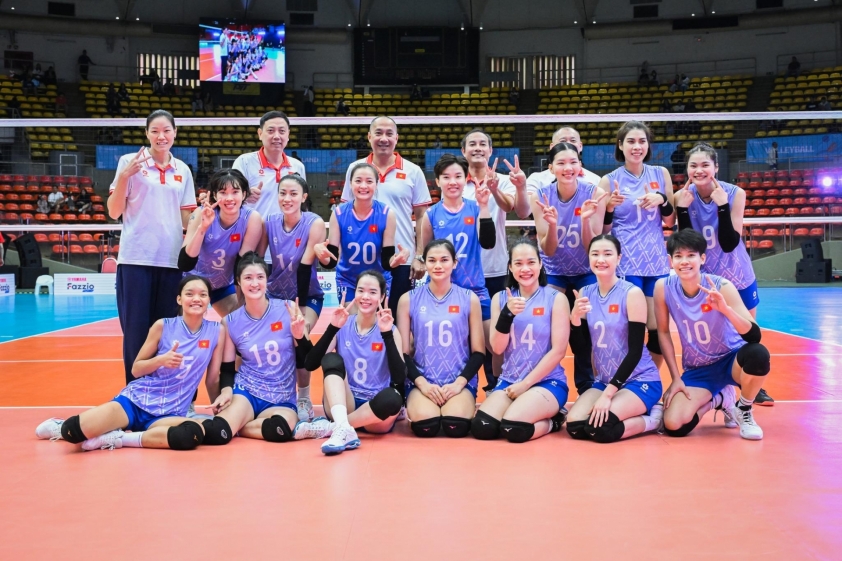 Tuyển bóng chuyền nữ Việt Nam quyết tâm giành ngôi nhất bảng Lịch thi đấu bóng chuyền hôm nay 12/12-758611
