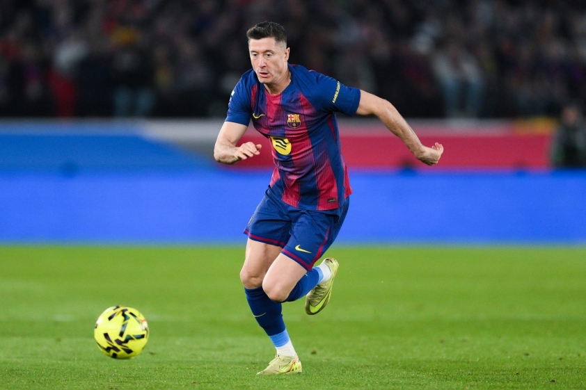 Lewandowski phong độ tốt tại Barca