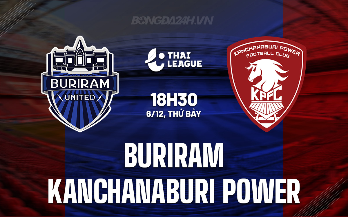 Buriram đối đầu với Kanchanaburi Power