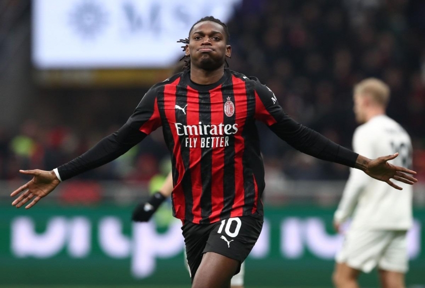 Leao hiện tại vẫn đang là hạt nhân chính của AC Milan. (Ảnh: Goal) Rafael Leao là nhân tố then chốt tại AC Milan