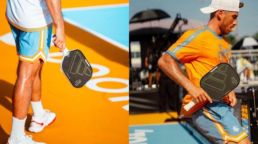 Federico Staksrud sử dụng vợt Adidas RX Carbon ATTK 2025 Tay vợt Federico Staksrud với vợt Adidas RX Carbon ATTK 2025